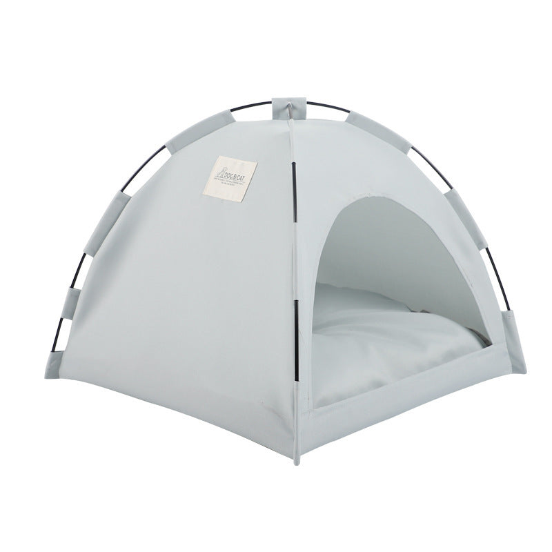 Cat Tent Cooling Mat Dog House Pet Sofa Camping Dog Bed