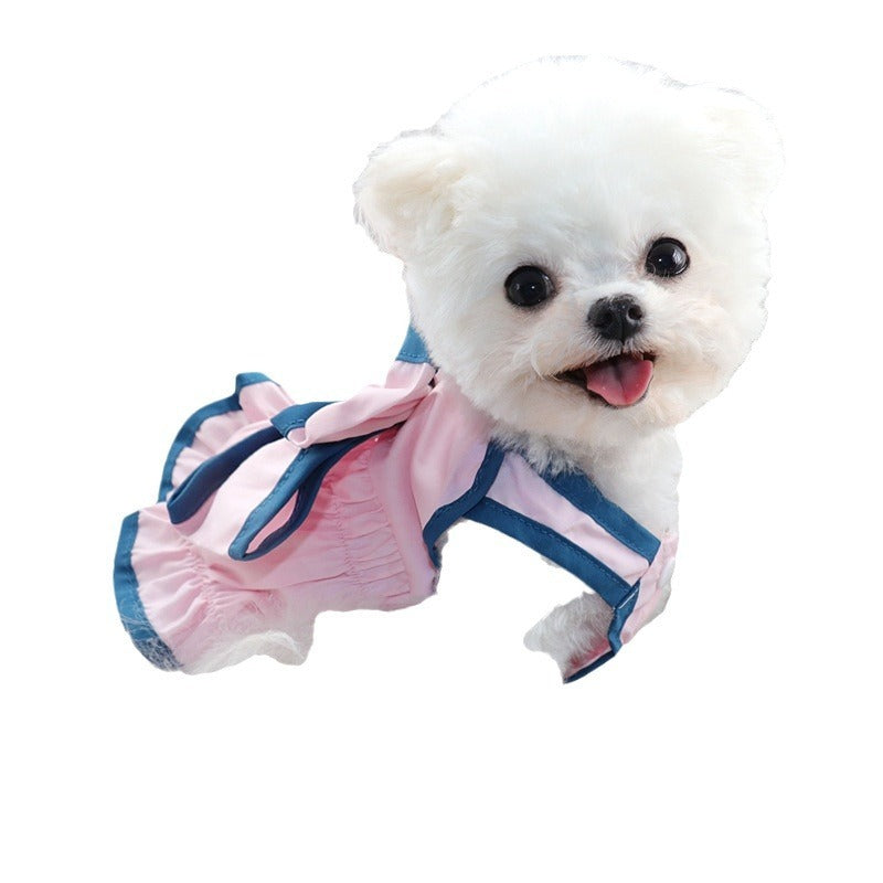 Pet Princess Skirt Teddy Bichon Cat Pomeranian Yorkshire Poodle Dog