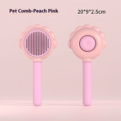 2 In 1 Self Cleaning Dog Brush Comb