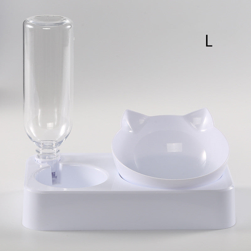 Pet bowl to protect cervical vertebrae pet supplies