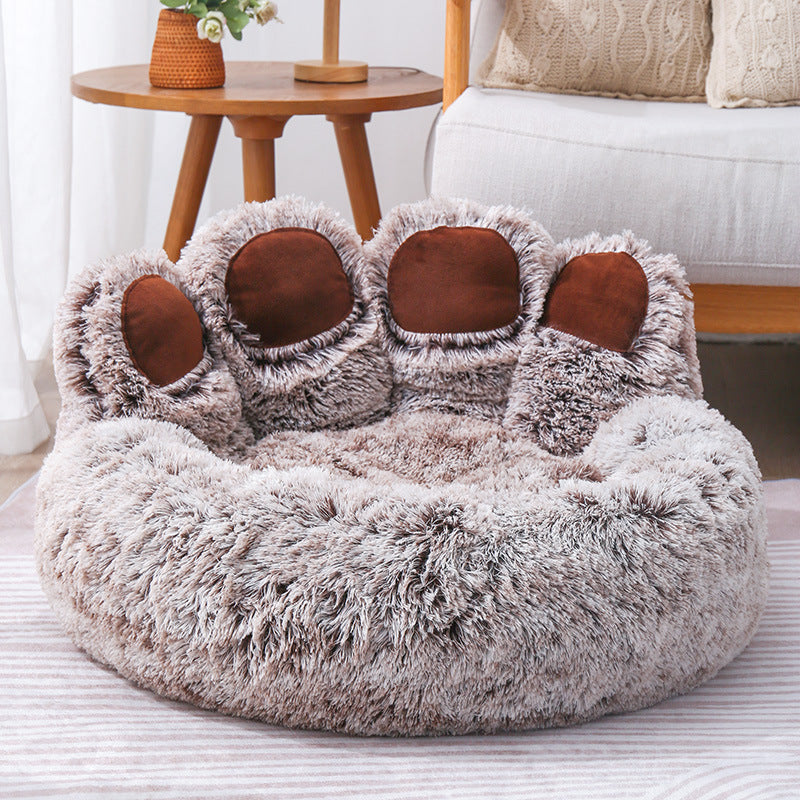 Creative Cute And Cute Bear Paw Dog Nest