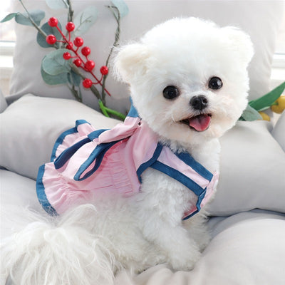 Pet Princess Skirt Teddy Bichon Cat Pomeranian Yorkshire Poodle Dog