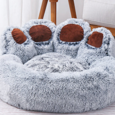 Creative Cute And Cute Bear Paw Dog Nest