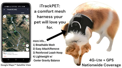 Pet Tracker Mini GPS Dog Tracking Device Made from Pet-Friendly Materials Size: S