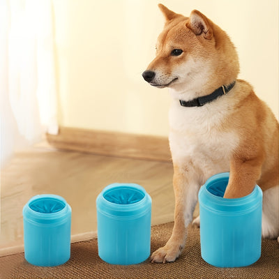 1pc Pet Paw Cleaner. Pet Cleaning Foot Cup