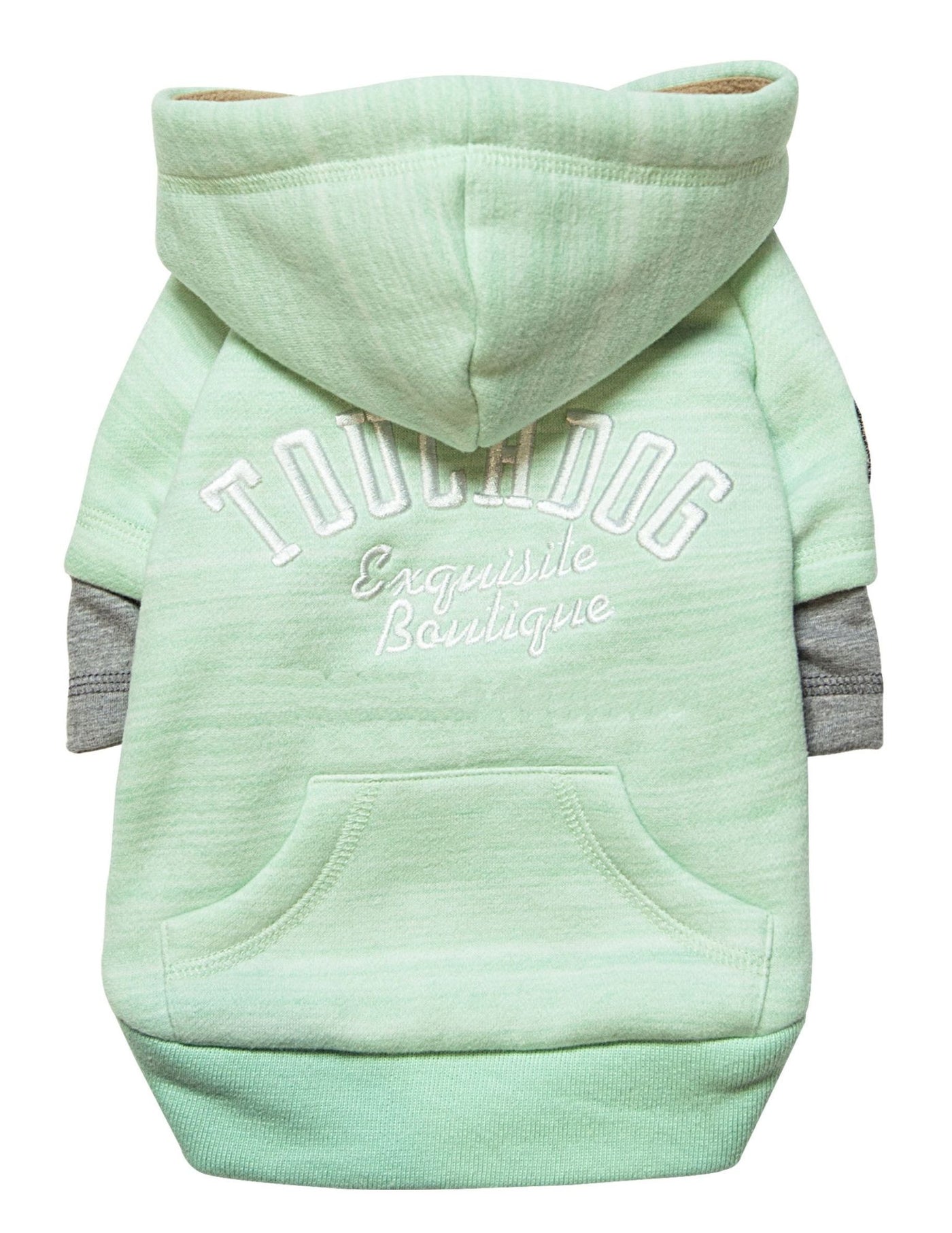 Touchdog Hampton Beach Designer Ultra Soft Sand-Blasted Cotton Pet Dog Hoodie Sweater