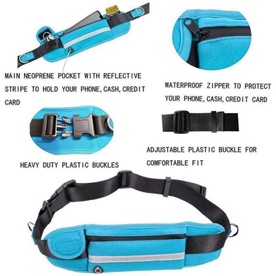 Newest Reflective Pet Leash Elastic Hand Free Jogging Dog Traction Rope Running Waist Pack Leashes Loop Retractable D-Ring Leash