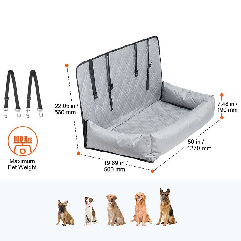 Dog Mats Car Seat Pet Car Seat for Medium Large Dog