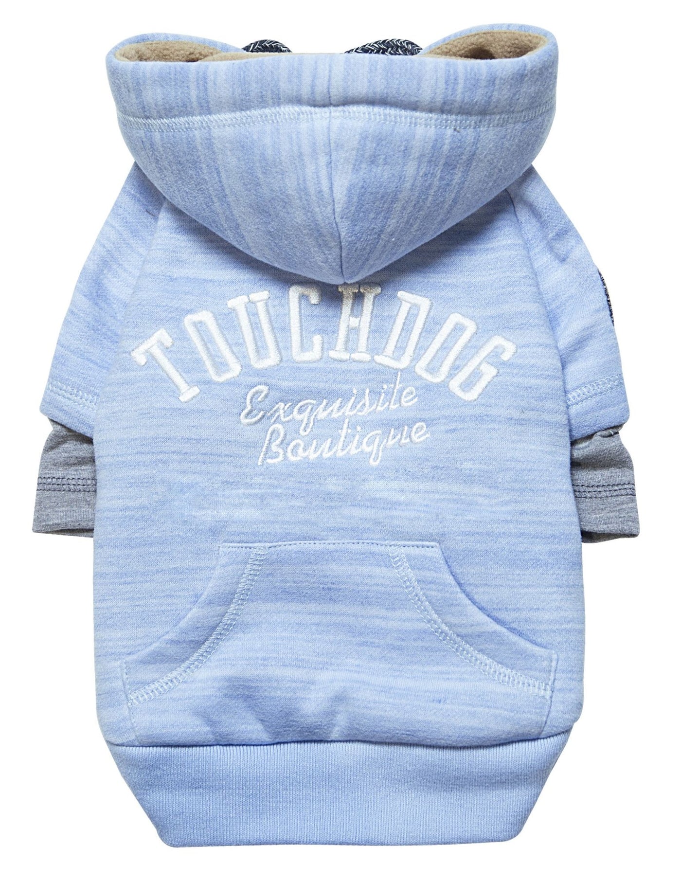 Touchdog Hampton Beach Designer Ultra Soft Sand-Blasted Cotton Pet Dog Hoodie Sweater